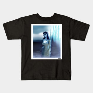 Corpse Bride portrait Kids T-Shirt